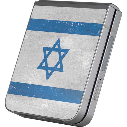 Israel Flag Distressed Galaxy Z Flip6 Skin